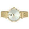 Reloj analÃ³gico para mujer Casio LTP-2024VMG-7C de cuarzo con esfera blanca y acero inoxidable en tono dorado y brazalete