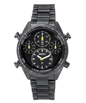 Seiko Prospex Speedtimer Limited Edition kronograf rostfritt stål svart urtavla Solar SFJ007P1 100M herrklocka