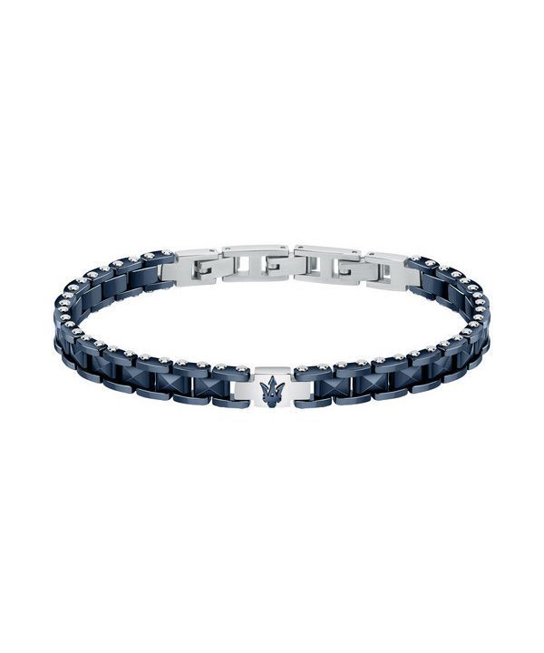 Maserati Jewels rostfritt stål och keramiskt armband JM422ATZ14 för män