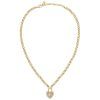 Morellato Abbraccio Gold Tone rostfritt stål halsband SABG25 för kvinnor