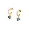 Morellato Colori guldfärgade örhängen i rostfritt stål SAVY07 för kvinnor