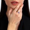 Morellato Colori Rhodium Plating Ring SAVY21014 För kvinnor