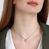 Morellato Istanti guldton rostfritt stål halsband SAVZ03 för kvinnor