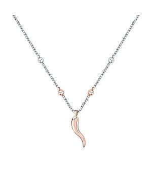 Morellato Istanti Rose Gold Tone rostfritt stål halsband SAVZ04 för kvinnor