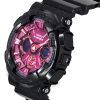 Casio G-Shock Analog Digital Resin Armband Burgundy Dial Quartz GMA-S120RB-1A 200M Damklocka