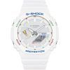 Casio G-Shock Analog Digital Resin Armband White Dial Tough Solar GA-B2100FC-7A 200M herrklocka